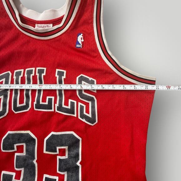 NBA Jersey Chicago Bulls Scottie Pippen 33 sz L - Picture 6 of 14